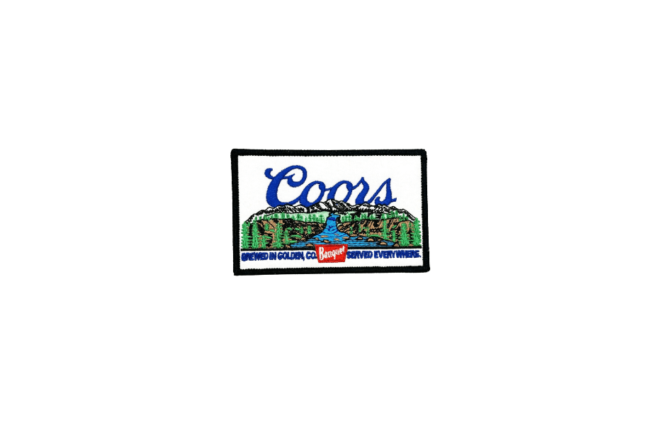 Vintage Style Coors Mountain Patch