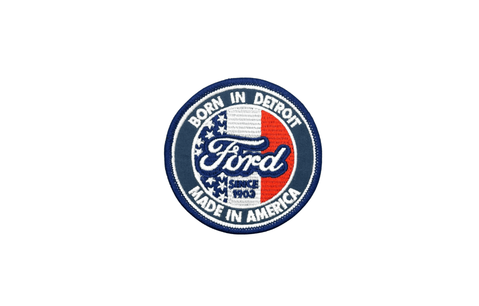 Vintage Style Ford Detroit Patch