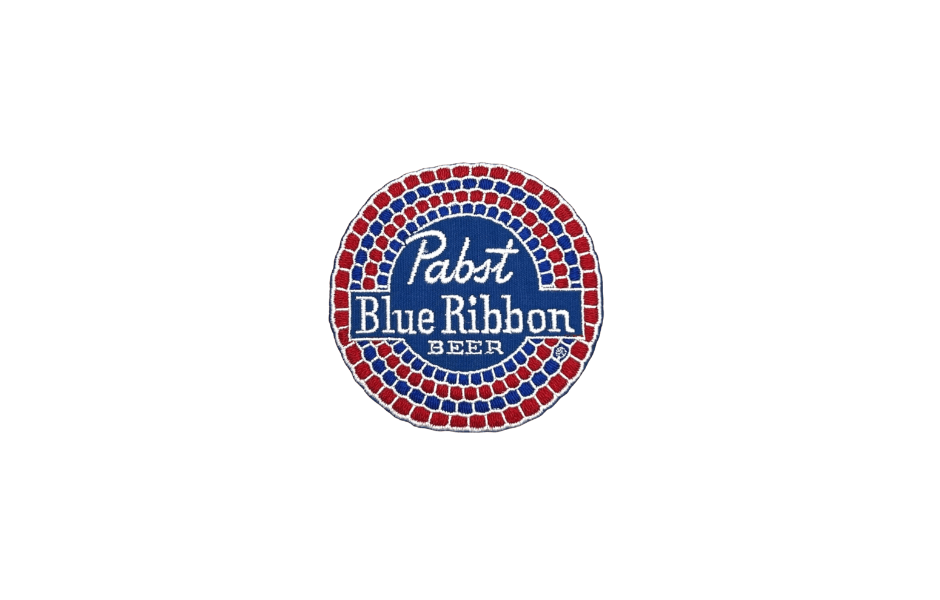 Vintage Style Pabst Blue Ribbon Patch