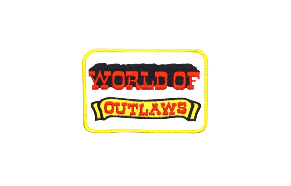 Vintage Style World of Outlaws Patch