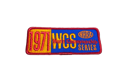 Vintage 1971 NHRA World Championship Series Patch