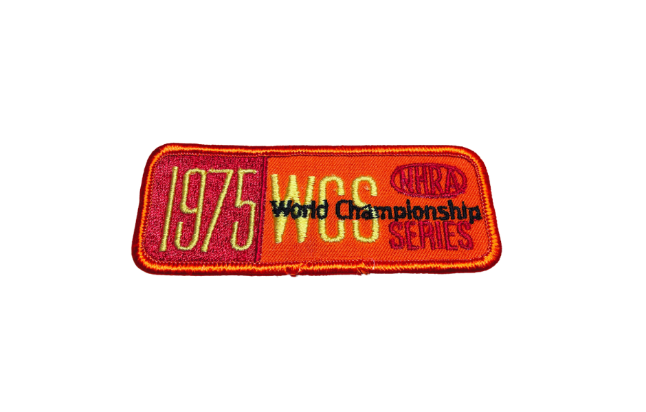 Vintage 1975 NHRA World Championship Series Patch