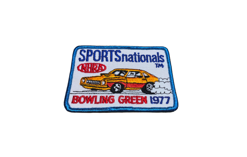 Vintage 1977 NHRA SPORTSnationals Bowling Green Patch