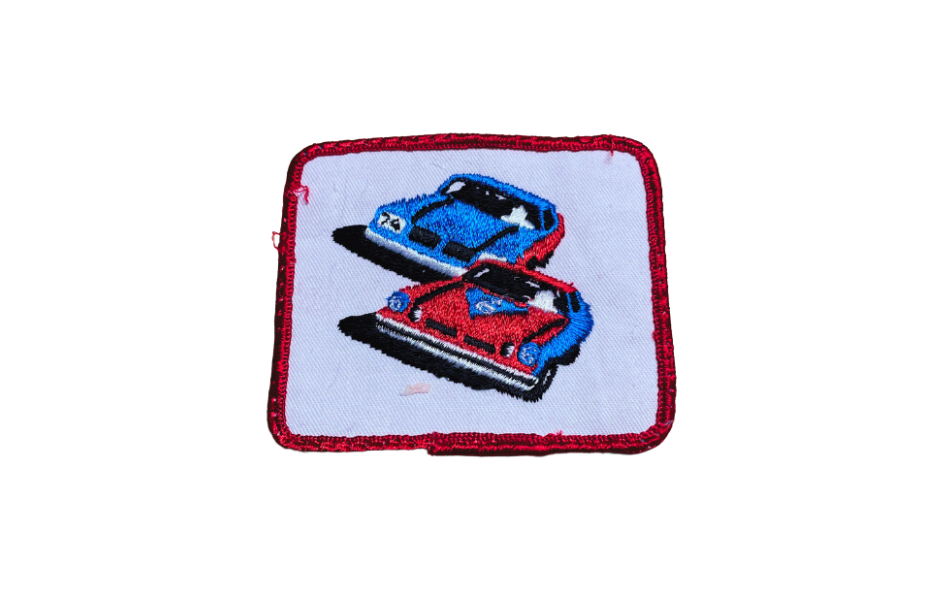 Vintage Stock Car Racing Patch