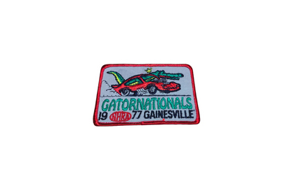 Vintage 1977 NHRA Gainesville GatorNationals Patch