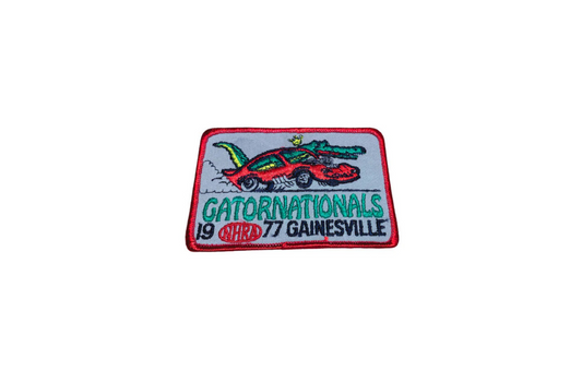 Vintage 1977 NHRA Gainesville GatorNationals Patch