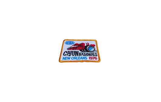 Vintage NHRA 1976 New Orleans Cajun Nationals Patch