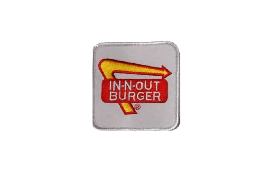 Vintage Style In-N-Out Burger Patch