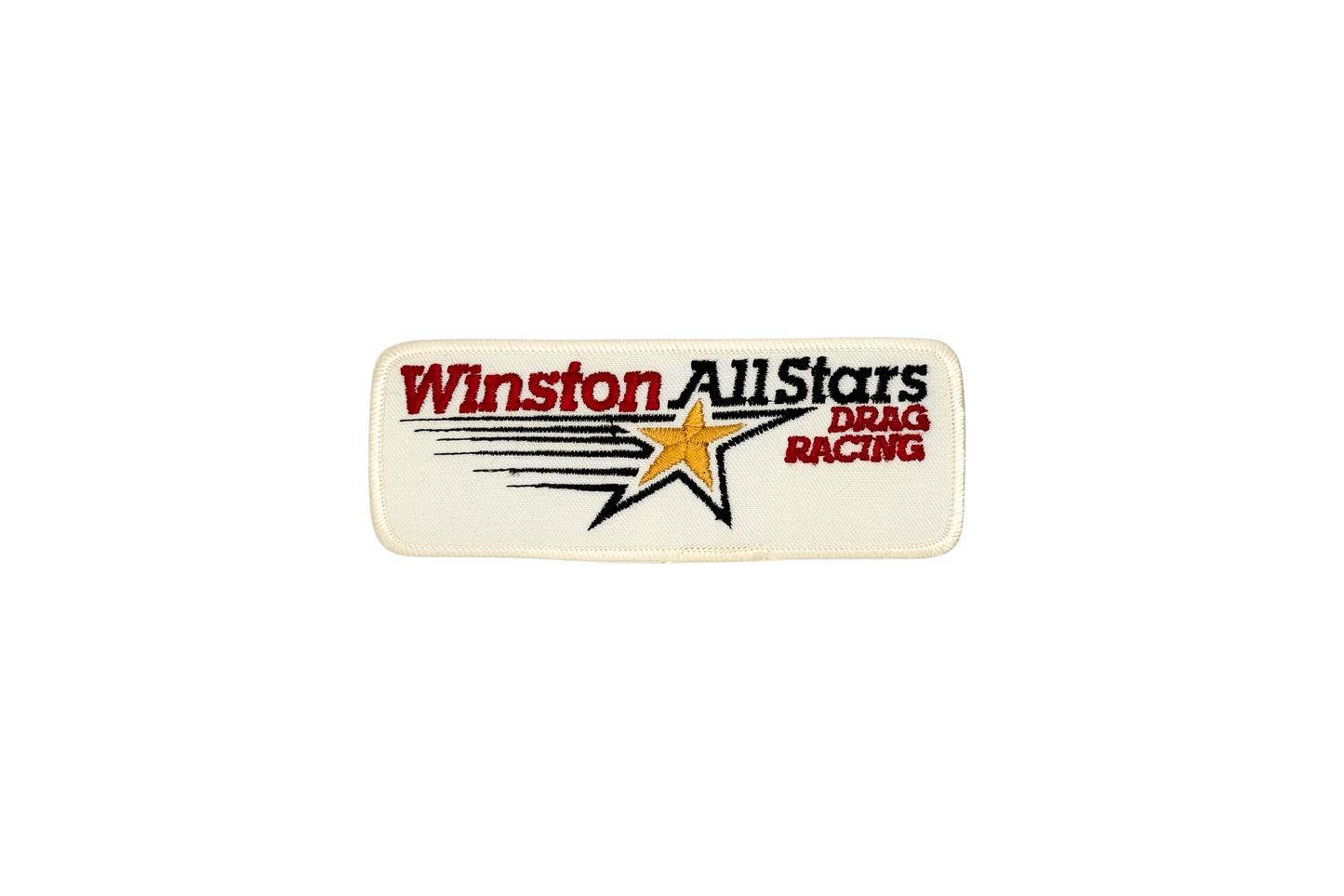 Vintage Winston All Stars Drag Racing Patch