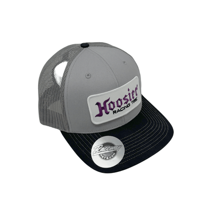 6-Panel Snapback Trucker Hat with Hoosier Racing Tire Patch