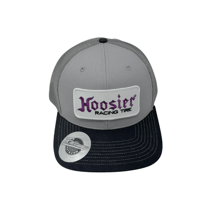 6-Panel Snapback Trucker Hat with Hoosier Racing Tire Patch