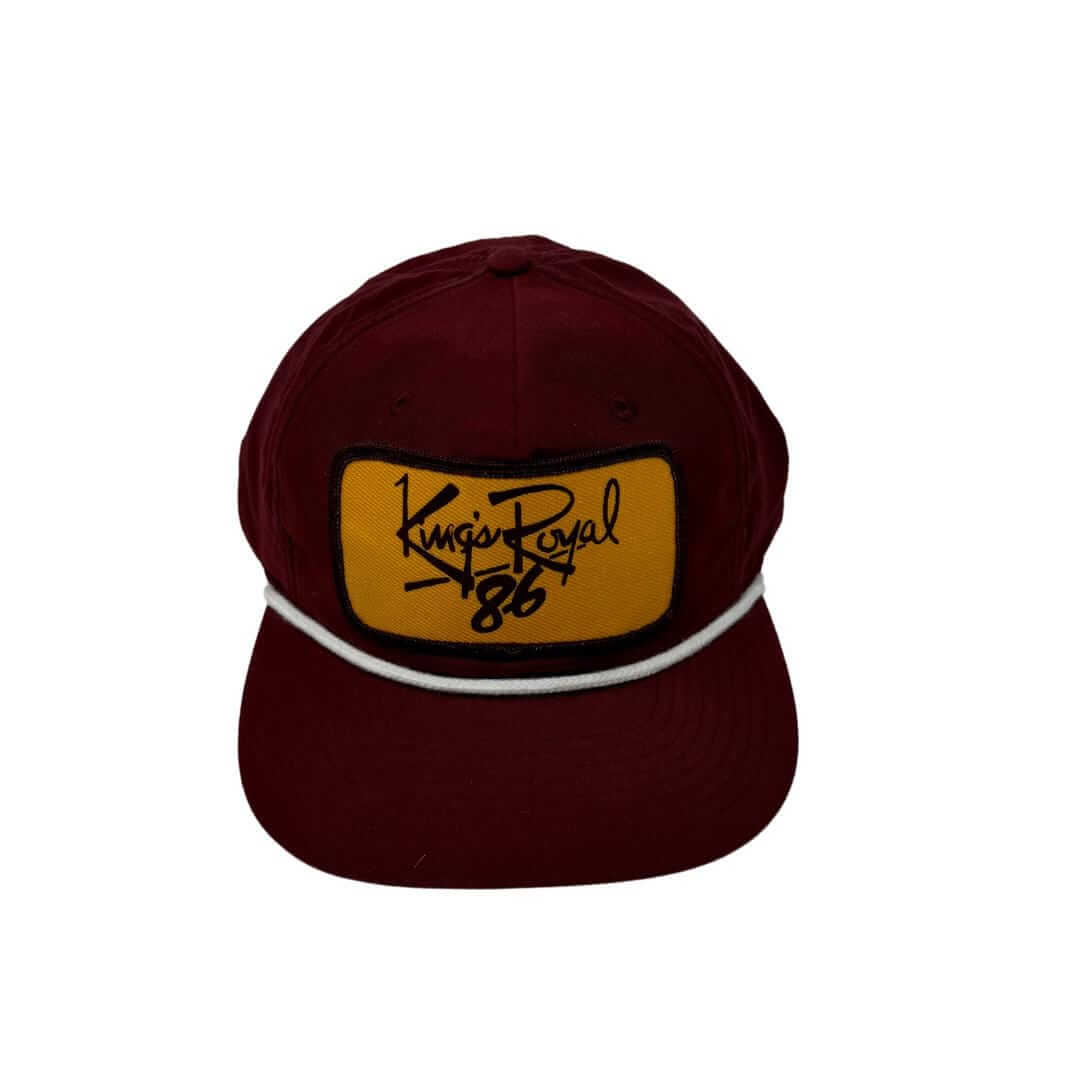 Readymade Vintage 1986 Kings Royal Patch Stitched on New Richardson 256 Umpqua Snapback Hat