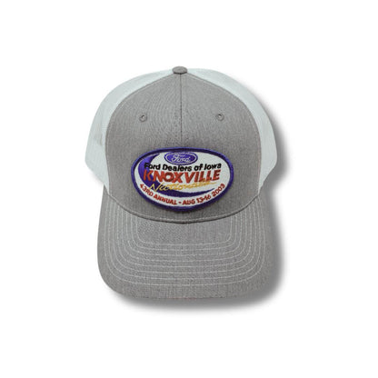 2003 Knoxville Nationals Vintage Patch Pressed on Richardson 112XL Trucker Hat