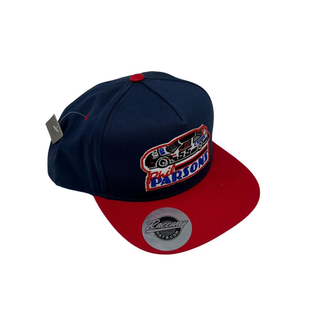 Readymade Phil Parsons NASCAR Patch Stitched on Yupoong 6007 5-Panel Flatbill Hat