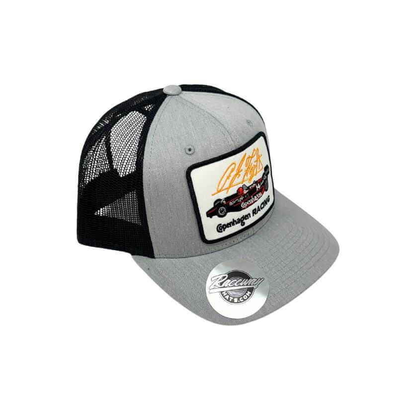 Readymade Vintage Style AJ Foyt Patch Pressed onto New Decky 6021 6-Panel Trucker Hat