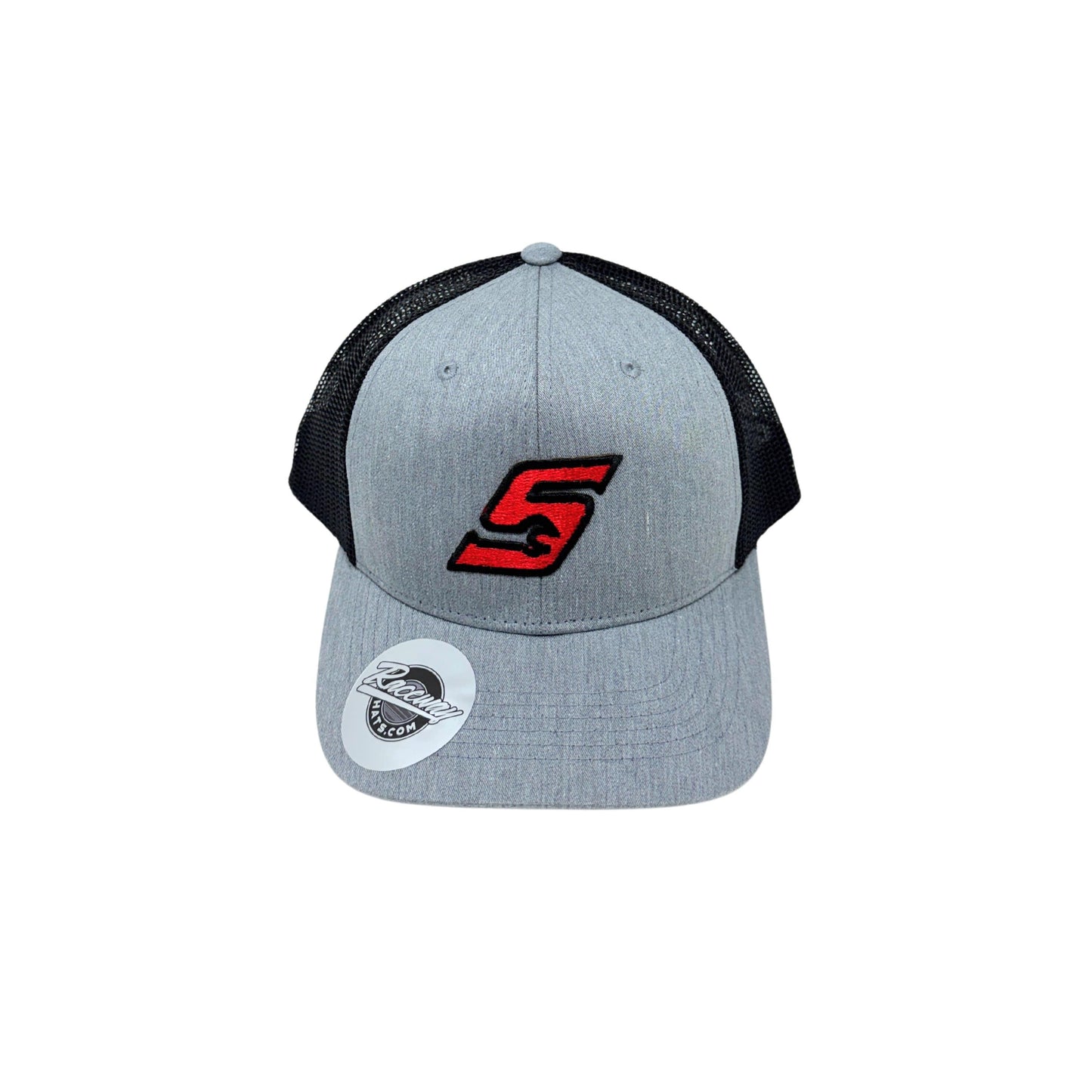 6-Panel Snapback Trucker Hat with Snap-On &quot;S&quot; Patch