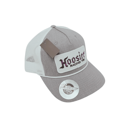 5-Panel Snapback Rope Trucker Hat with Hoosier Racing Tire Patch