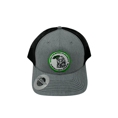 6-Panel Snapback Trucker Hat with "When The Green Flag Drops The Bullshit Stops" Patch